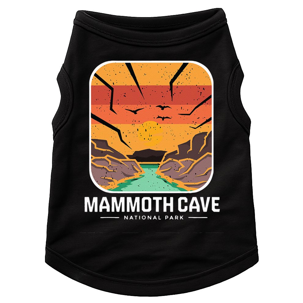 National Park Mammoth Cave Kentucky Souvenir Cave Hike Doggie Tank