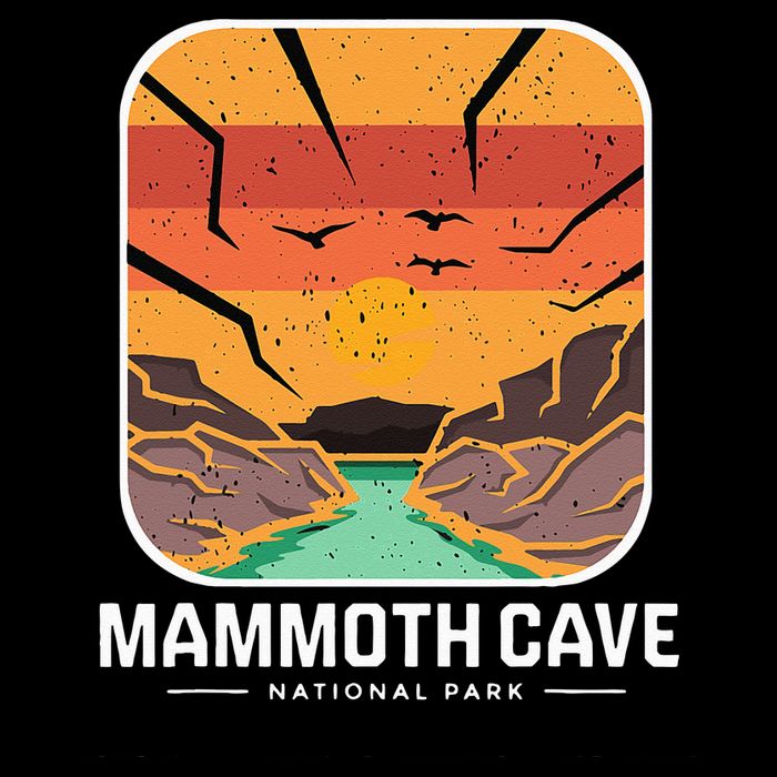 National Park Mammoth Cave Kentucky Souvenir Cave Hike T-Shirt