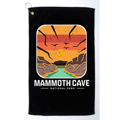 National Park Mammoth Cave Kentucky Souvenir Cave Hike Golf Towel