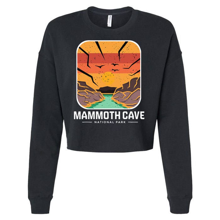 National Park Mammoth Cave Kentucky Souvenir Cave Hike Cropped Pullover Crew