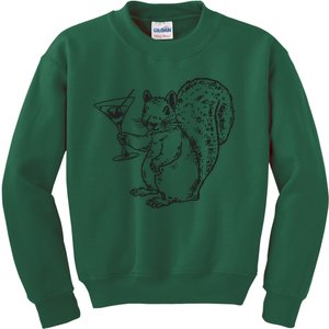 NPR Planet Money Squirrel Kids Sweatshirt