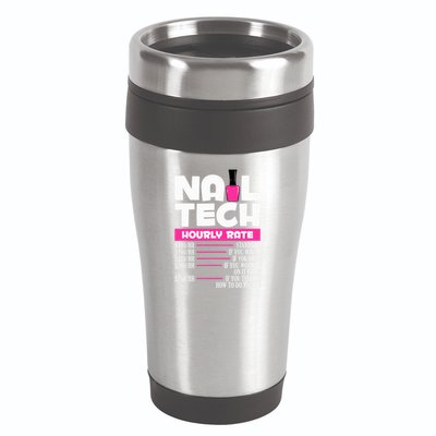 Nail Polish Manicurist Pedicurist Nail Artists Nail Tech 16oz Travel Tumbler