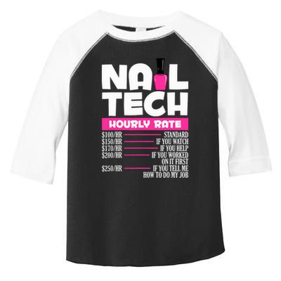 Nail Polish Manicurist Pedicurist Nail Artists Nail Tech Toddler Fine Jersey T-Shirt