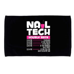 Nail Polish Manicurist Pedicurist Nail Artists Nail Tech Microfiber Hand Towel