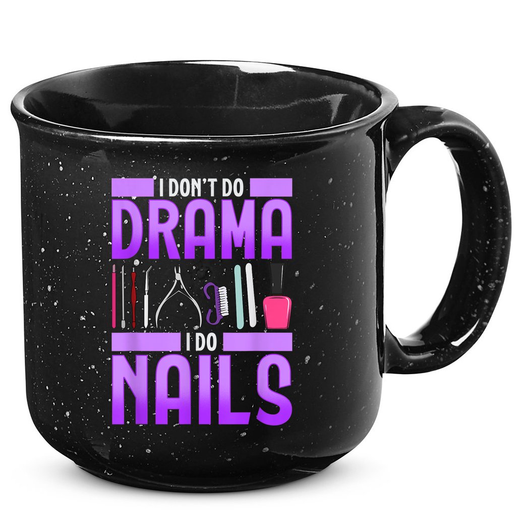 Nail Polish Manicurist Pedicurist Nail Artists Tools 15oz Campfire Ceramic Mug