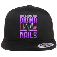 Nail Polish Manicurist Pedicurist Nail Artists Tools Flat Bill Trucker Hat