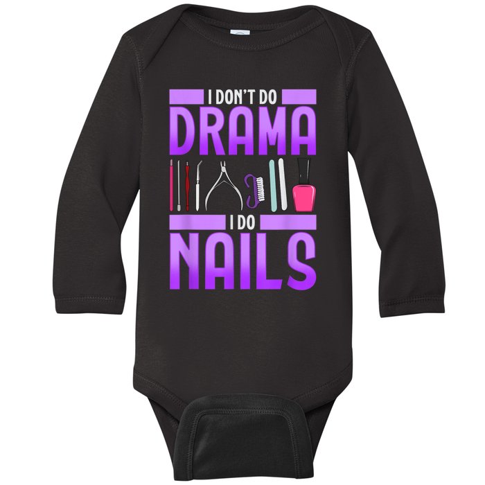 Nail Polish Manicurist Pedicurist Nail Artists Tools Baby Long Sleeve Bodysuit