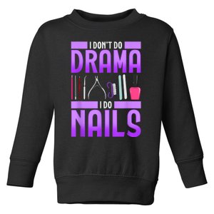 Nail Polish Manicurist Pedicurist Nail Artists Tools Toddler Sweatshirt