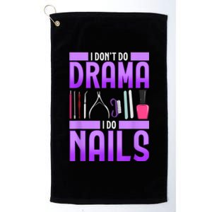 Nail Polish Manicurist Pedicurist Nail Artists Tools Platinum Collection Golf Towel