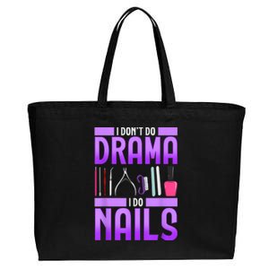 Nail Polish Manicurist Pedicurist Nail Artists Tools Cotton Canvas Jumbo Tote