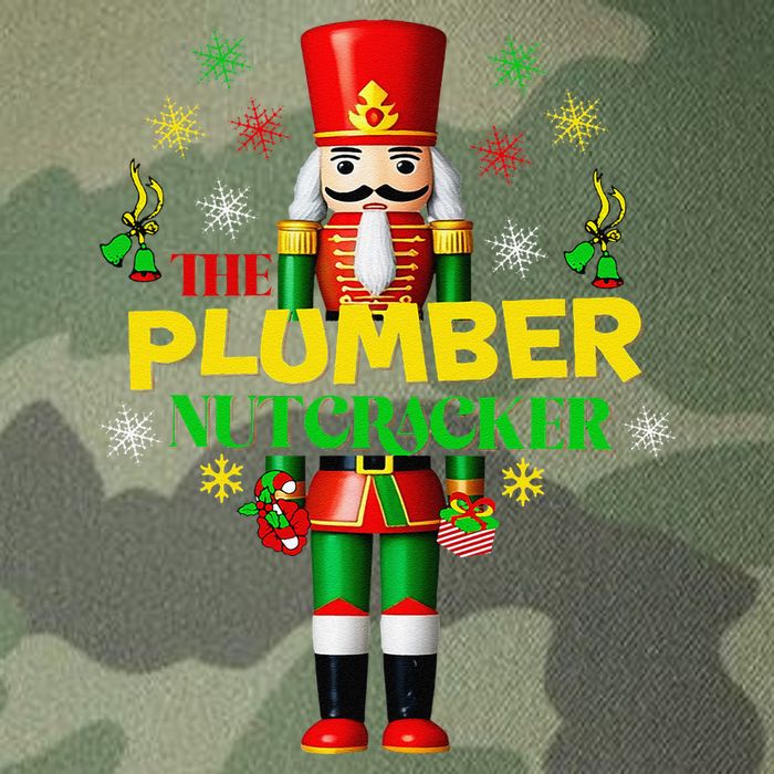Nutcracker Plumber Merry Christmas Holiday Funny Pajama Legacy Tie Dye Trucker Hat