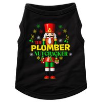 Nutcracker Plumber Merry Christmas Holiday Funny Pajama Doggie Tank