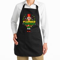 Nutcracker Plumber Merry Christmas Holiday Funny Pajama Apron