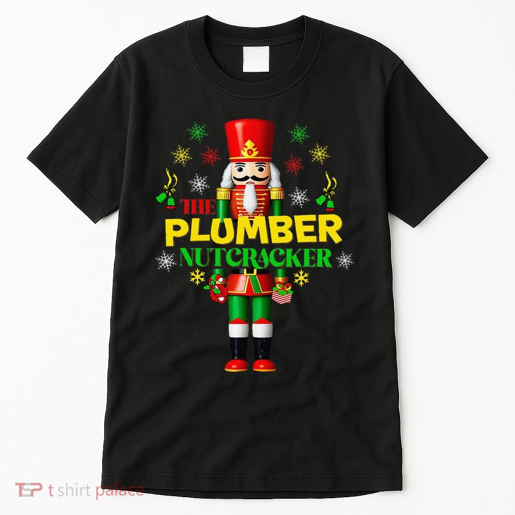 Nutcracker Plumber Merry Christmas Holiday Funny Pajama Tall T-Shirt