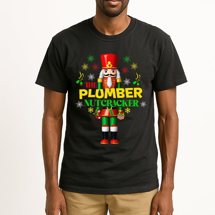 Nutcracker Plumber Merry Christmas Holiday Funny Pajama Tall T-Shirt