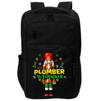 Nutcracker Plumber Merry Christmas Holiday Funny Pajama Impact Tech Backpack