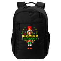 Nutcracker Plumber Merry Christmas Holiday Funny Pajama Backpack
