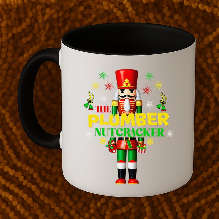 Nutcracker Plumber Merry Christmas Holiday Funny Pajama Mug