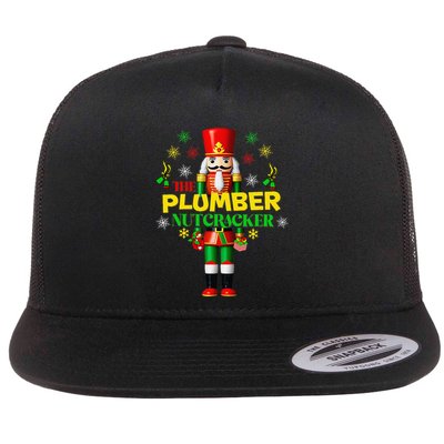Nutcracker Plumber Merry Christmas Holiday Funny Pajama Flatbill Hat