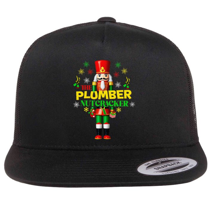 Nutcracker Plumber Merry Christmas Holiday Funny Pajama Flatbill Hat