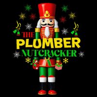 Nutcracker Plumber Merry Christmas Holiday Funny Pajama 16 in Basic Backpack
