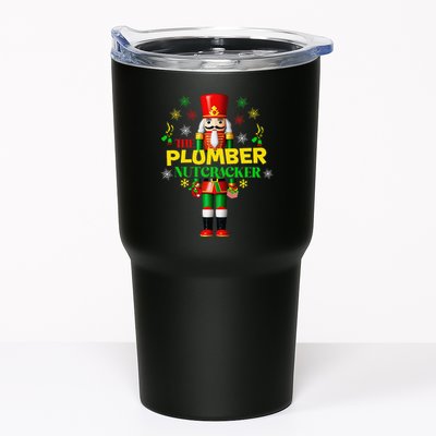 Nutcracker Plumber Merry Christmas Holiday Funny Pajama Tumbler