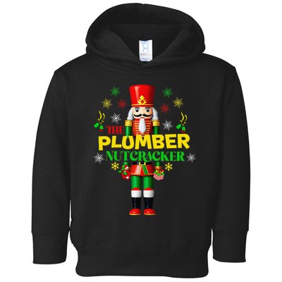 Nutcracker Plumber Merry Christmas Holiday Funny Pajama Toddler Hoodie