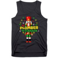 Nutcracker Plumber Merry Christmas Holiday Funny Pajama Tank Top