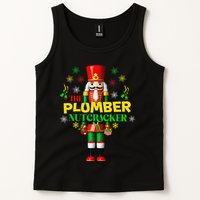 Nutcracker Plumber Merry Christmas Holiday Funny Pajama Tank Top
