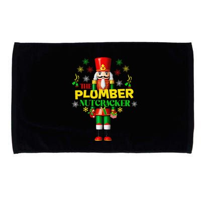 Nutcracker Plumber Merry Christmas Holiday Funny Pajama Microfiber Hand Towel