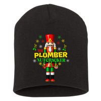 Nutcracker Plumber Merry Christmas Holiday Funny Pajama Short Acrylic Beanie