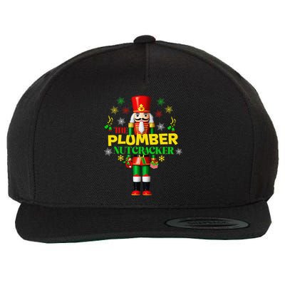 Nutcracker Plumber Merry Christmas Holiday Funny Pajama Wool Snapback Cap