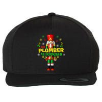 Nutcracker Plumber Merry Christmas Holiday Funny Pajama Wool Snapback Cap