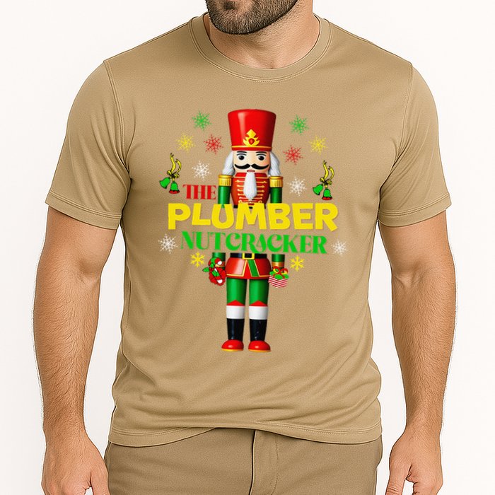 Nutcracker Plumber Merry Christmas Holiday Funny Pajama Performance Shirt