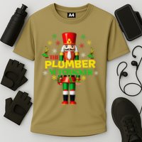 Nutcracker Plumber Merry Christmas Holiday Funny Pajama Performance Shirt