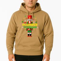 Nutcracker Plumber Merry Christmas Holiday Funny Pajama Hoodie