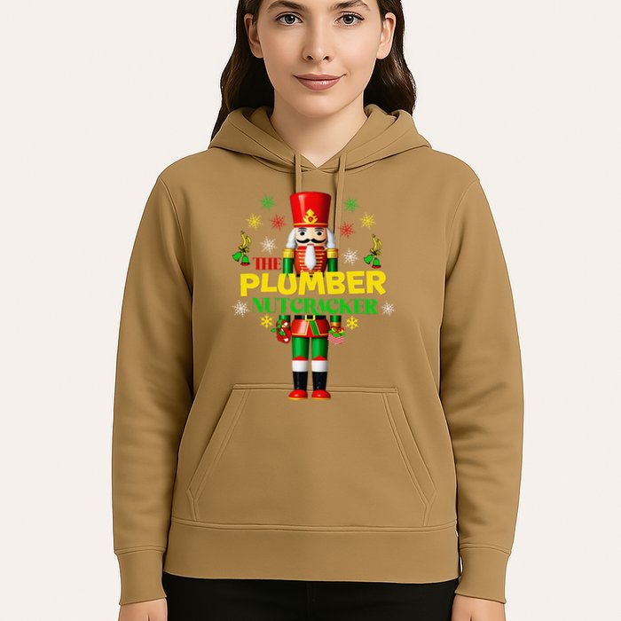 Nutcracker Plumber Merry Christmas Holiday Funny Pajama Hoodie