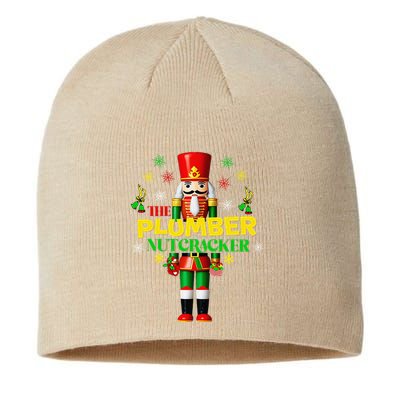 Nutcracker Plumber Merry Christmas Holiday Funny Pajama Sustainable Beanie