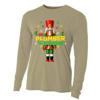 Nutcracker Plumber Merry Christmas Holiday Funny Pajama Cooling Performance Long Sleeve Crew
