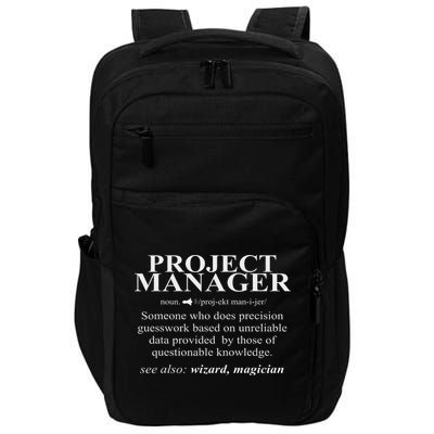 Noun Project Manager Definition Project Management Impact Tech Backpack