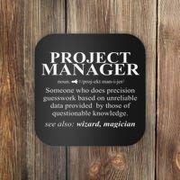 Noun Project Manager Definition Project Management Coaster