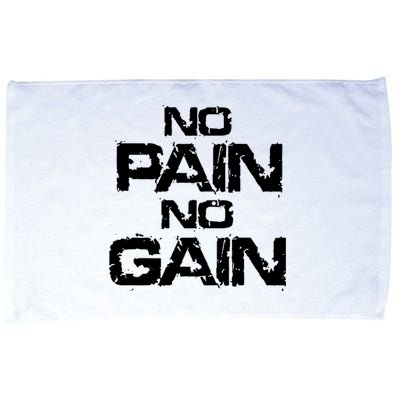 No Pain No Gain Microfiber Hand Towel