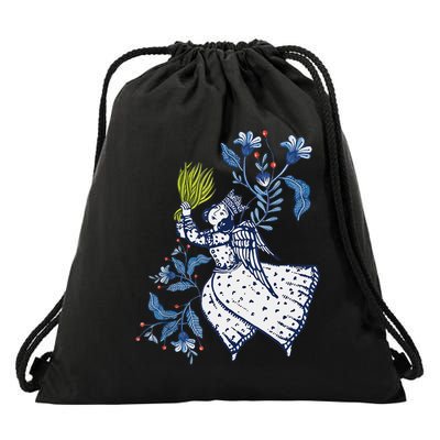 Nowruz Persian New Year Spring Equinox Haftseen Happy Norouz  Drawstring Bag