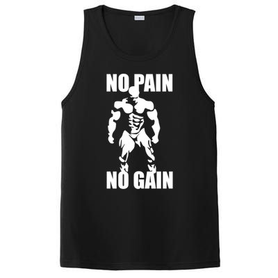 No Pain No Gain Fitness Gym Clothing Equipt Cute Gift PosiCharge Competitor Tank