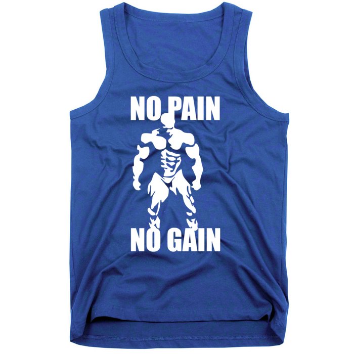 No Pain No Gain Fitness Gym Clothing Equipt Cute Gift Tank Top