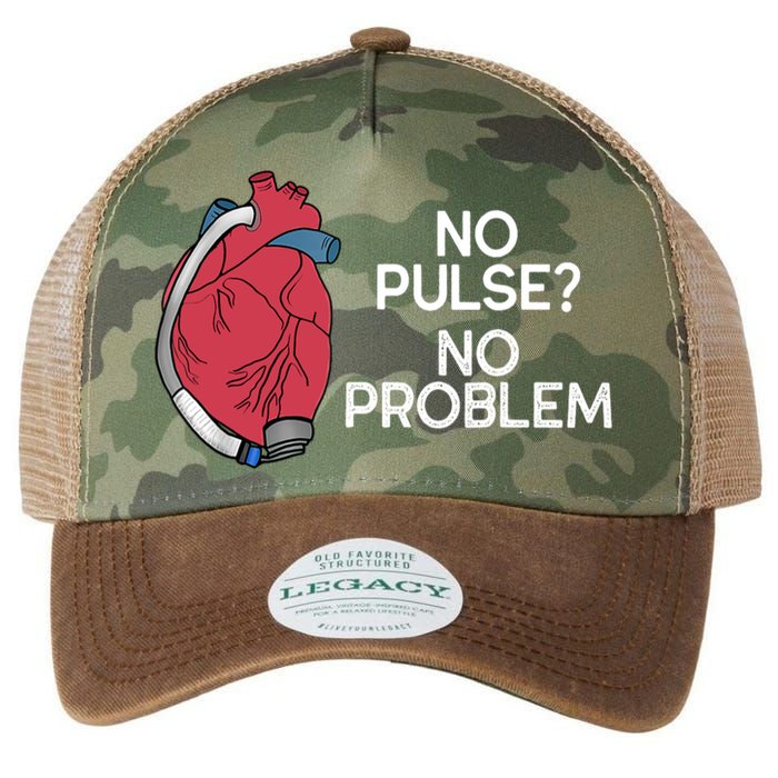 No Pulse No Problem Heartmate Lvad Heart Cvicu Legacy Tie Dye Trucker Hat