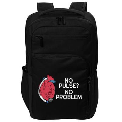 No Pulse No Problem Heartmate Lvad Heart Cvicu Impact Tech Backpack