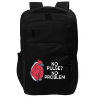 No Pulse No Problem Heartmate Lvad Heart Cvicu Impact Tech Backpack