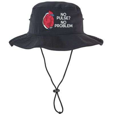 No Pulse No Problem Heartmate Lvad Heart Cvicu Bucket Hat