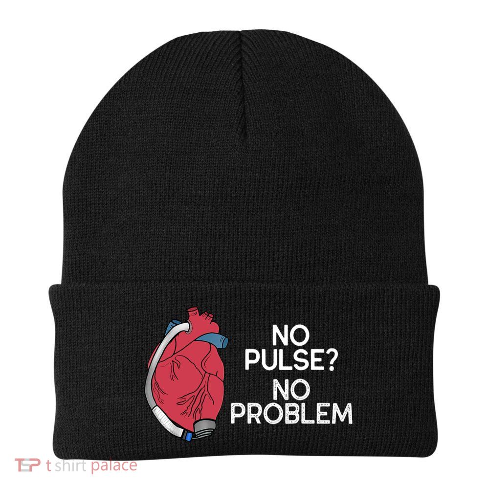 No Pulse No Problem Heartmate Lvad Heart Cvicu Beanie